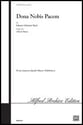 Dona Nobis Pacem SATB choral sheet music cover